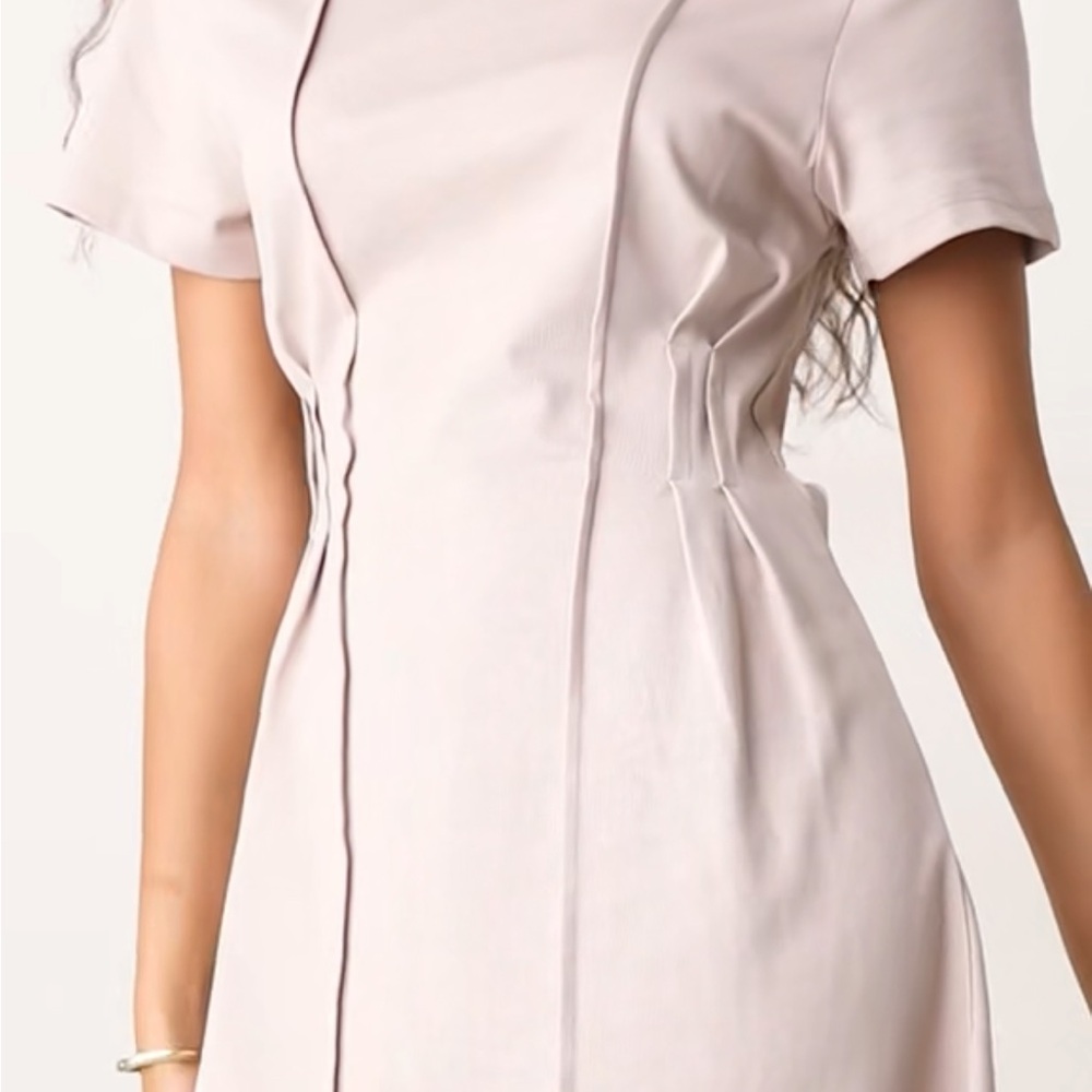 ASOS Light Beige Mini Dress